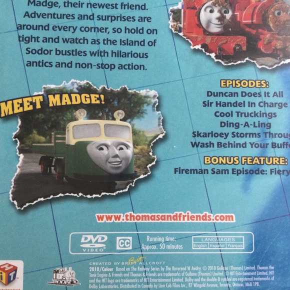 Thomas & Friends Engines and Escapades DVD New Sealed - Picture 4 of 4
